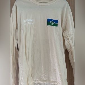 Dallas long sleeve shirt Cowboys Mavs Centre Large Men's Texas